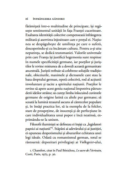 Alain Finkielkraut - Infrangerea gandirii -