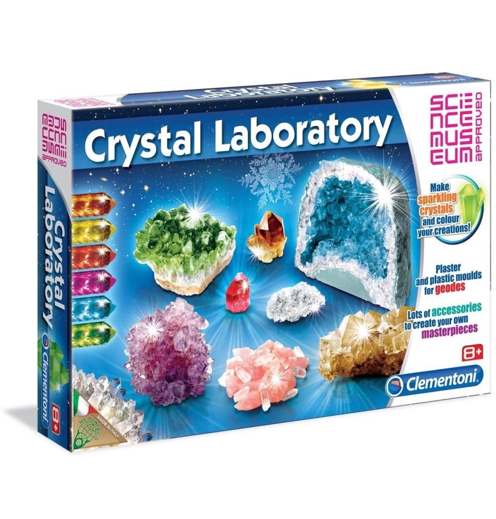 Clementoni - Set educational - Laboratorul de cristale -