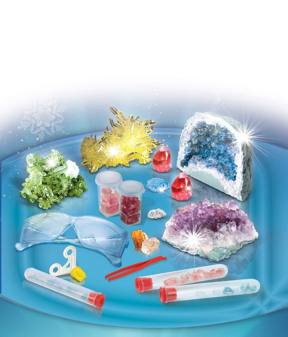 Clementoni - Set educational - Laboratorul de cristale -