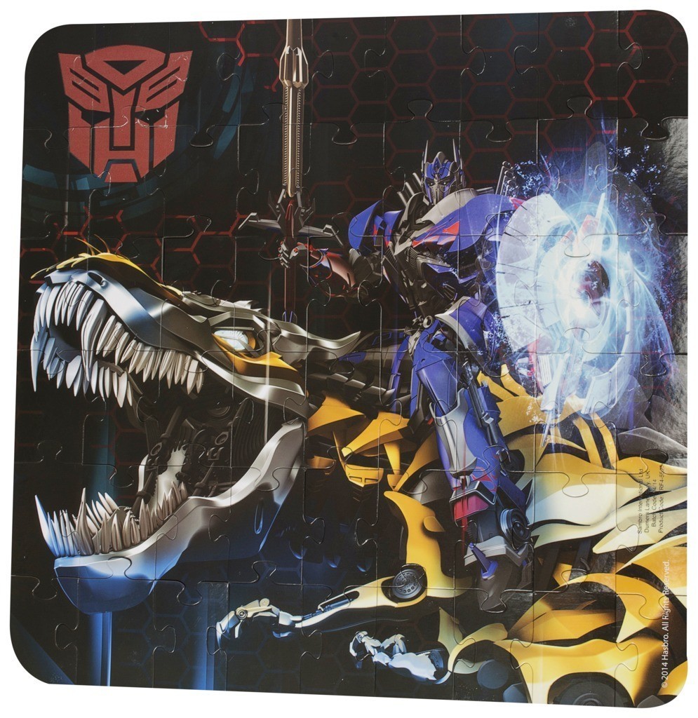 Transformers - Transformers - Puzzle fosforescent de perete, 54 piese -