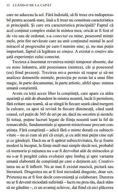 Antonio Damasio - Sinele. Construirea creierului constient -