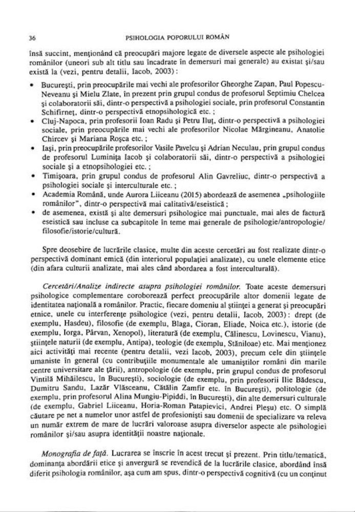 Daniel David - Psihologia poporului roman. Profilul psihologic al romanilor intr-o monografie cognitiv-experimentala -