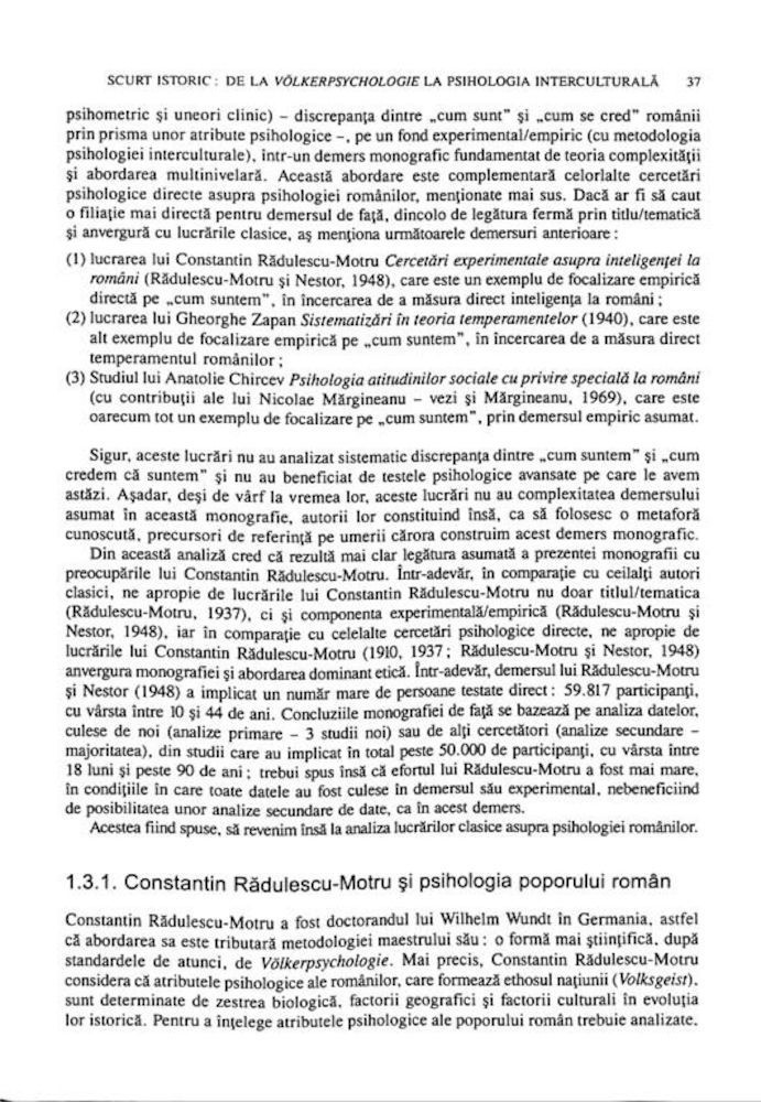 Daniel David - Psihologia poporului roman. Profilul psihologic al romanilor intr-o monografie cognitiv-experimentala -