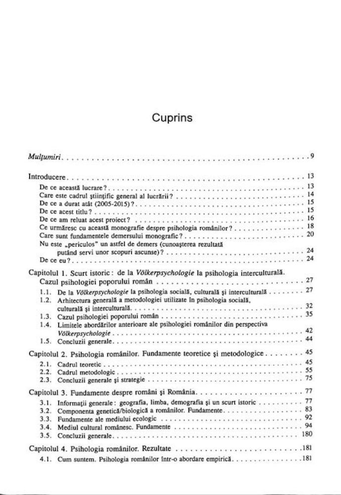 Daniel David - Psihologia poporului roman. Profilul psihologic al romanilor intr-o monografie cognitiv-experimentala -