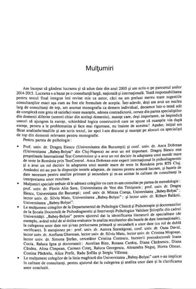 Daniel David - Psihologia poporului roman. Profilul psihologic al romanilor intr-o monografie cognitiv-experimentala -