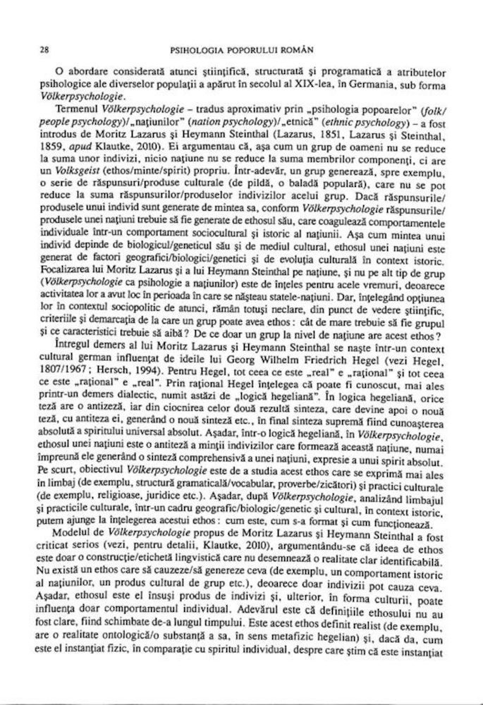 Daniel David - Psihologia poporului roman. Profilul psihologic al romanilor intr-o monografie cognitiv-experimentala -