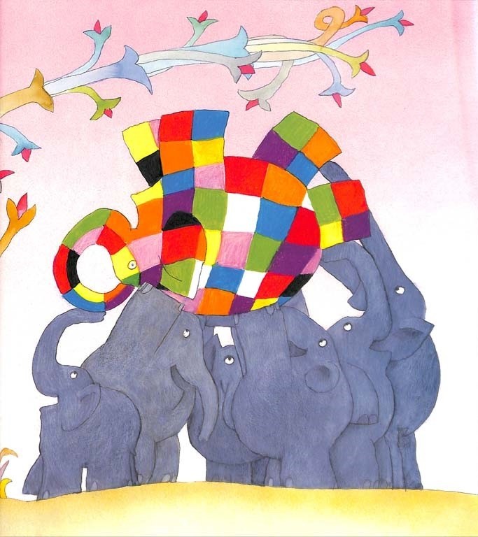 David McKee - Elefantul Elmer -