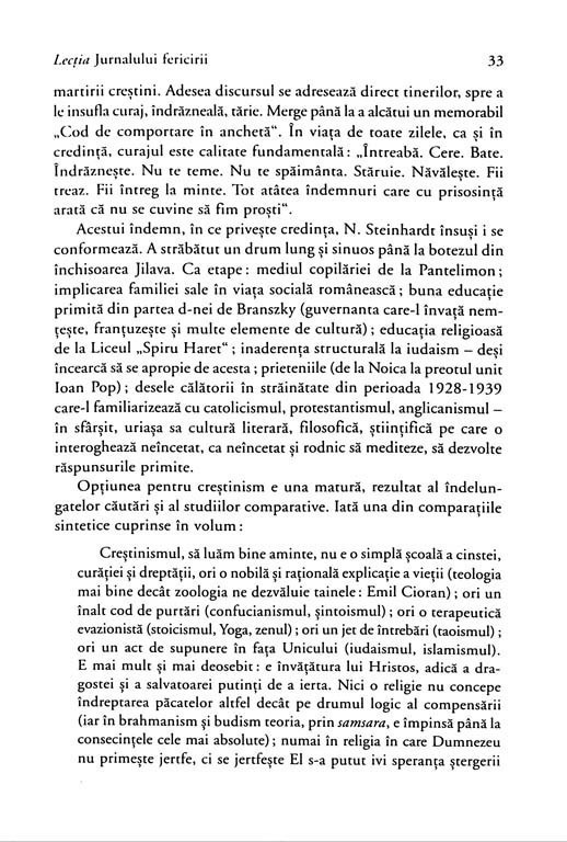 N. Steinhardt - Jurnalul fericirii -