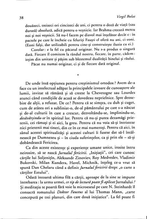 N. Steinhardt - Jurnalul fericirii -