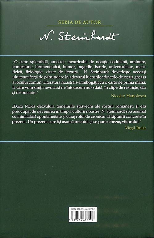 N. Steinhardt - Jurnalul fericirii -