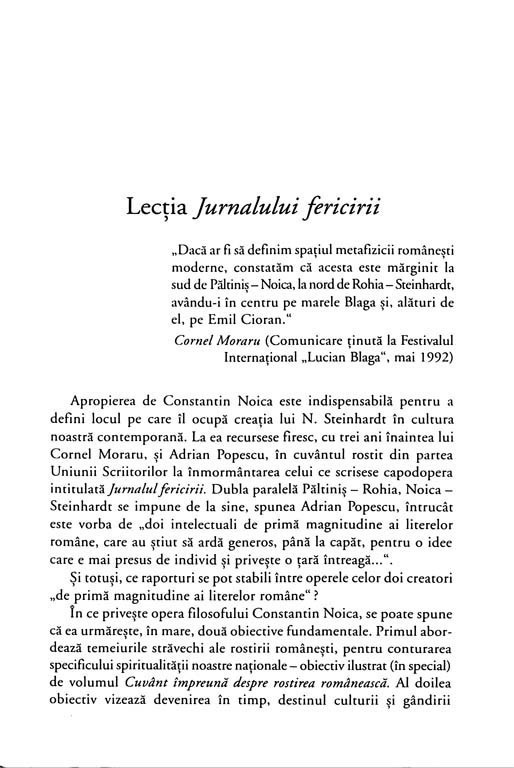 N. Steinhardt - Jurnalul fericirii -