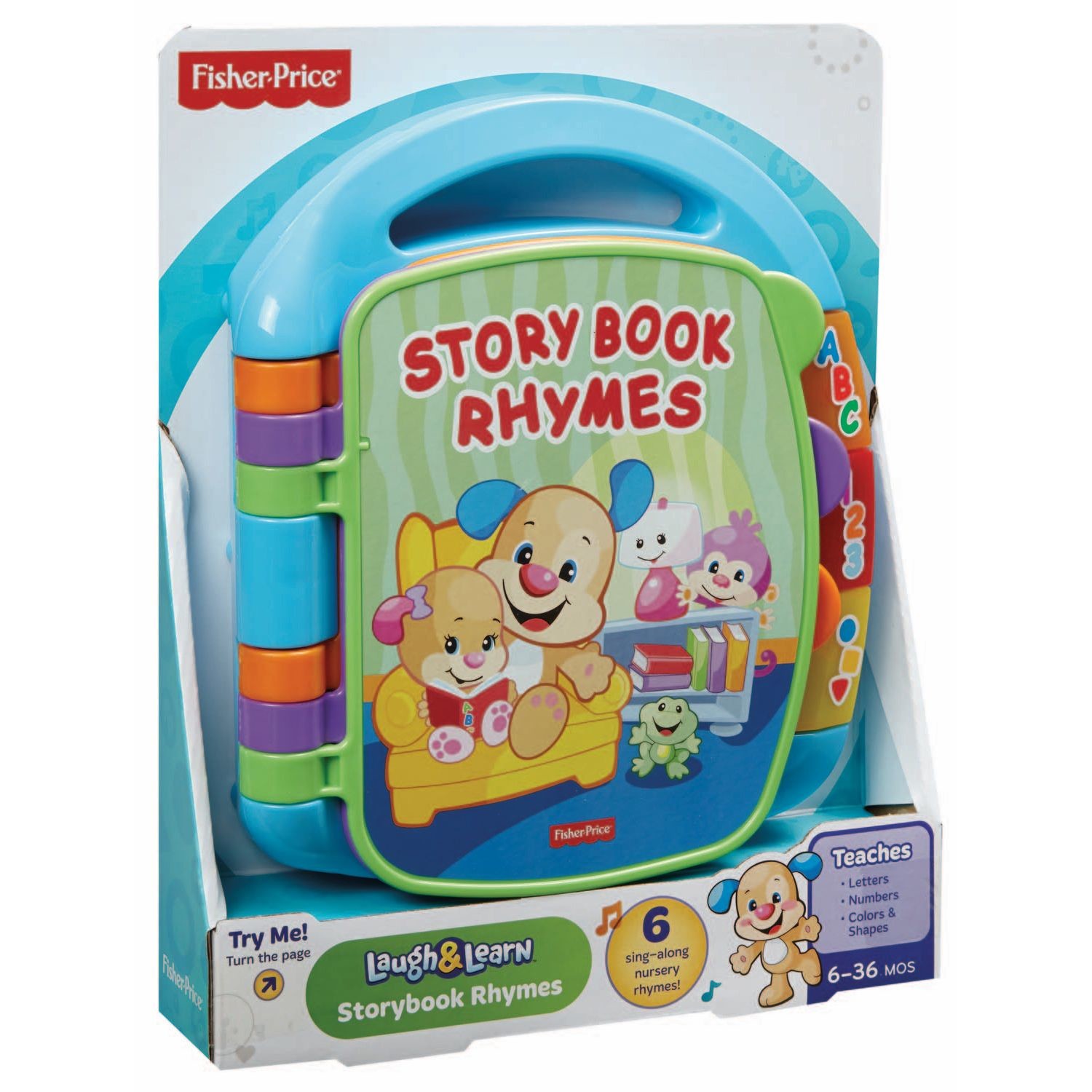 Fisher Price - Jucarie Cartea de povesti cu rime, limba romana -