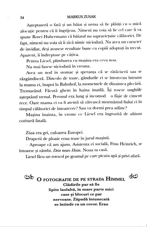 Markus Zusak - Hotul de carti -