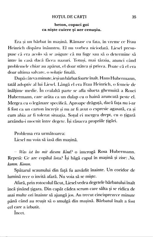 Markus Zusak - Hotul de carti -