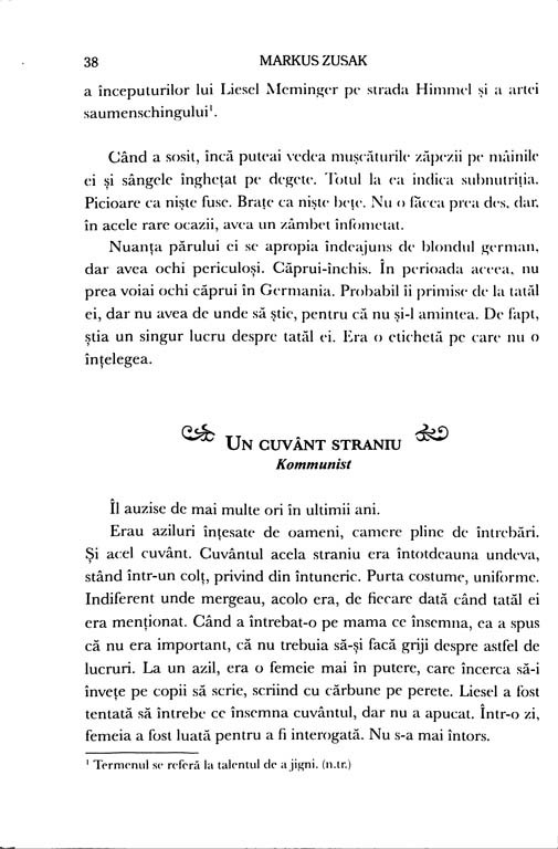 Markus Zusak - Hotul de carti -
