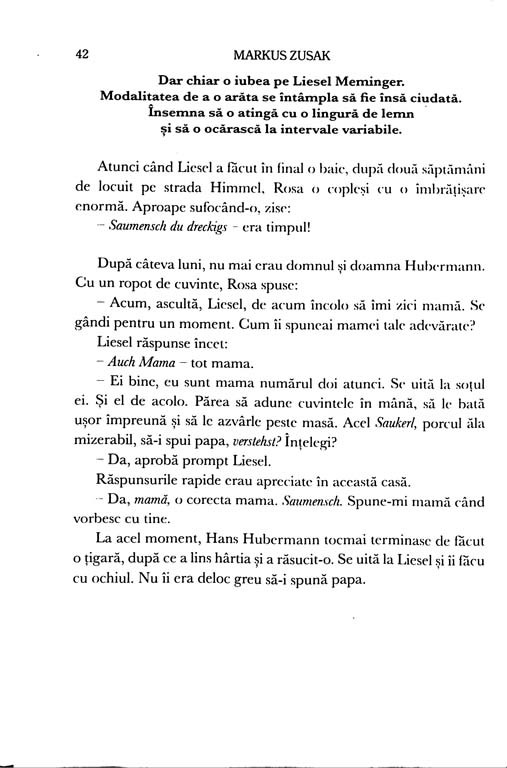 Markus Zusak - Hotul de carti -