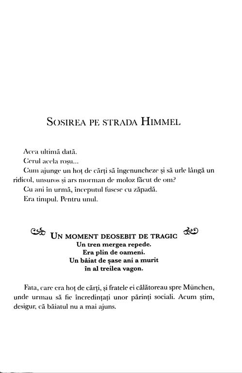 Markus Zusak - Hotul de carti -