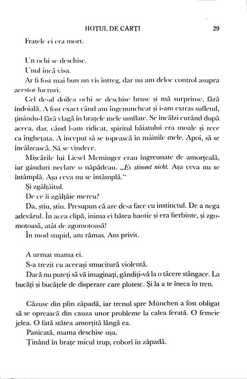 Markus Zusak - Hotul de carti -