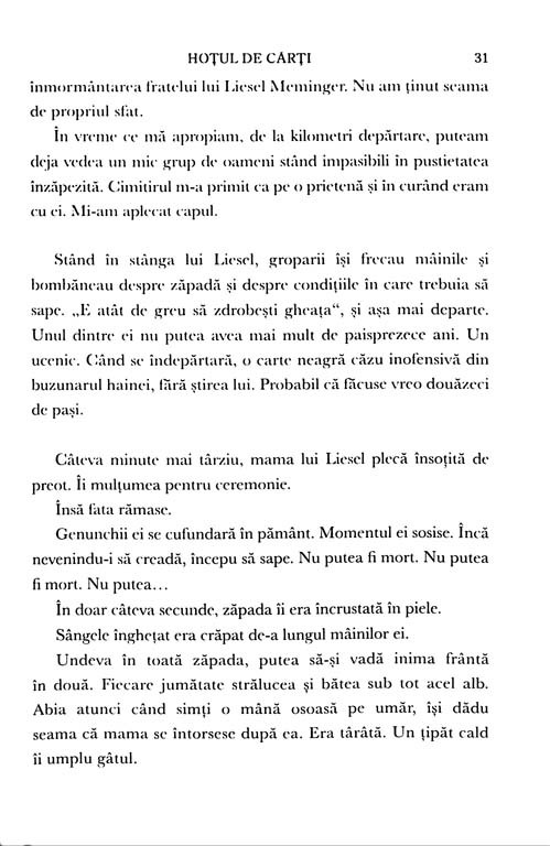 Markus Zusak - Hotul de carti -