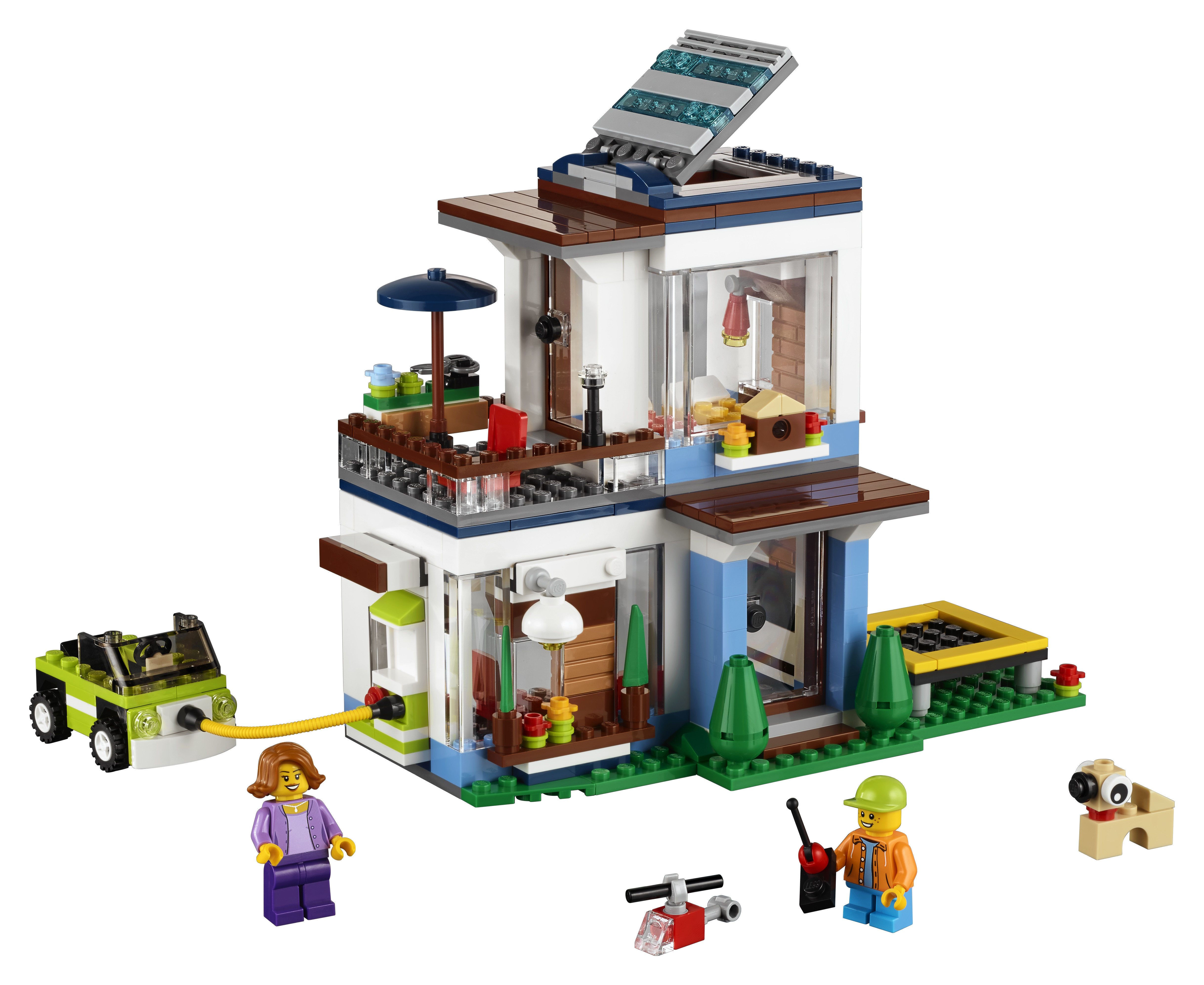 LEGO - LEGO Creator 3 in 1, Locuinta moderna -