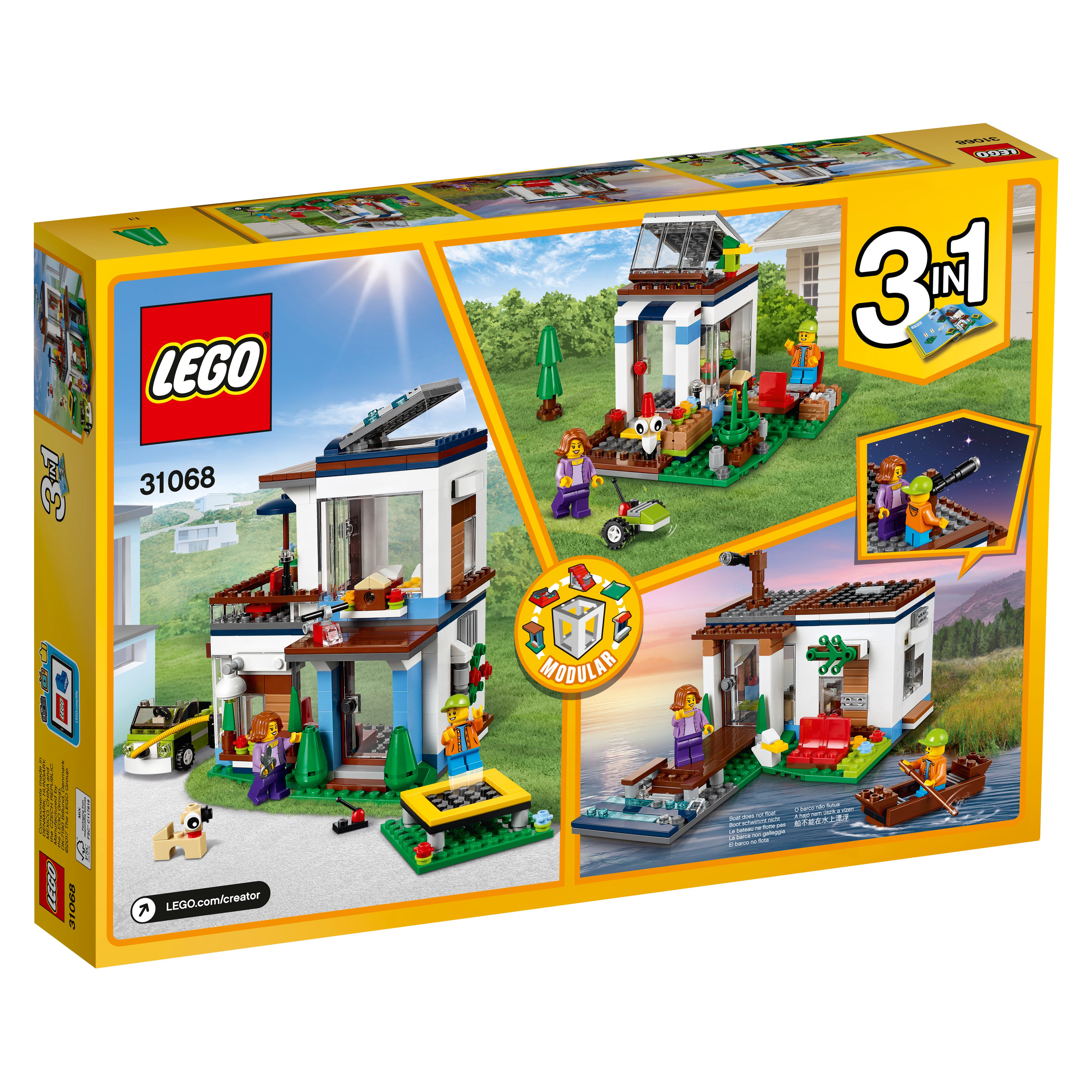 LEGO - LEGO Creator 3 in 1, Locuinta moderna -