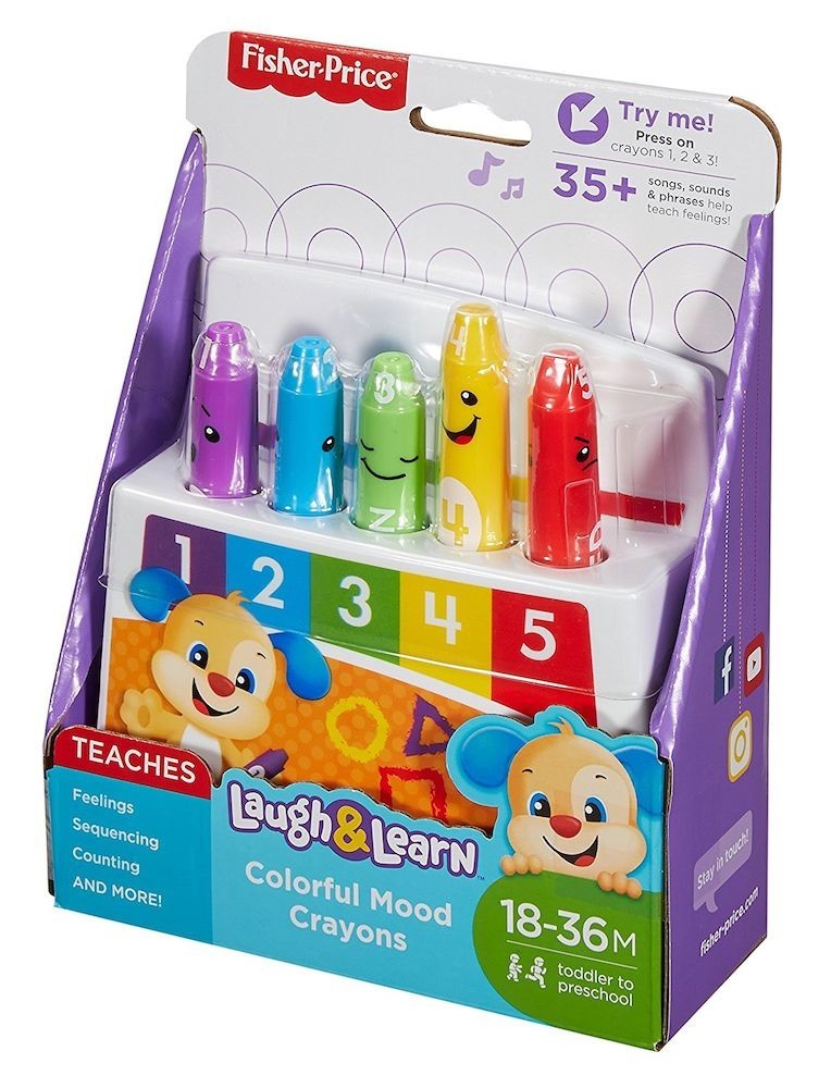 Fisher Price - Jucarie Creioane colorate, limba romana -