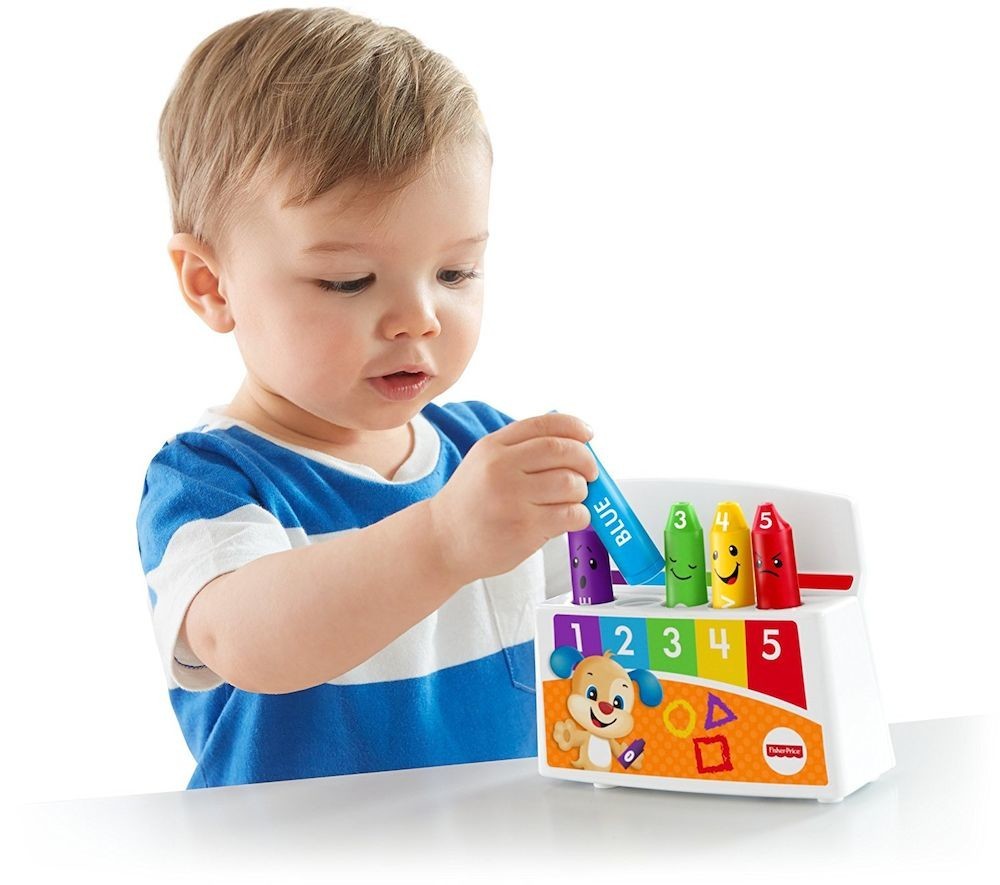 Fisher Price - Jucarie Creioane colorate, limba romana -