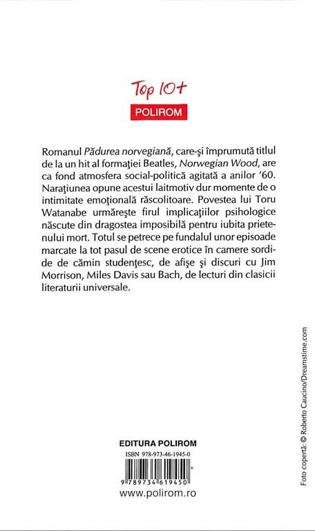 Haruki Murakami - Padurea norvegiana (Top 10+) -